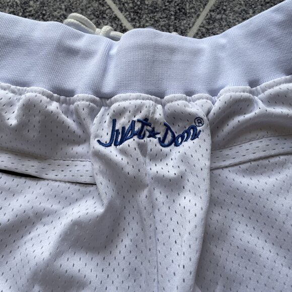 Philadelphia 76ers White Basketball Shorts - Picture 6 of 6